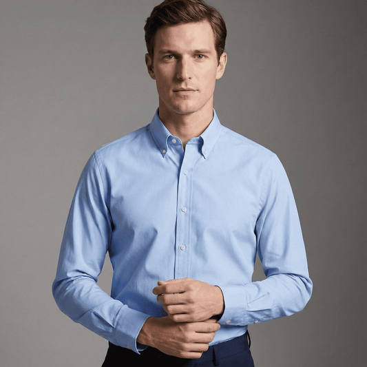 Classic Fit Stretch Poplin Shirt