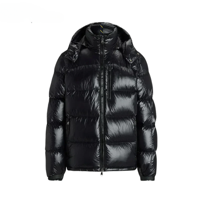 Premium Winter-Daunenjacke mit Handschuhen