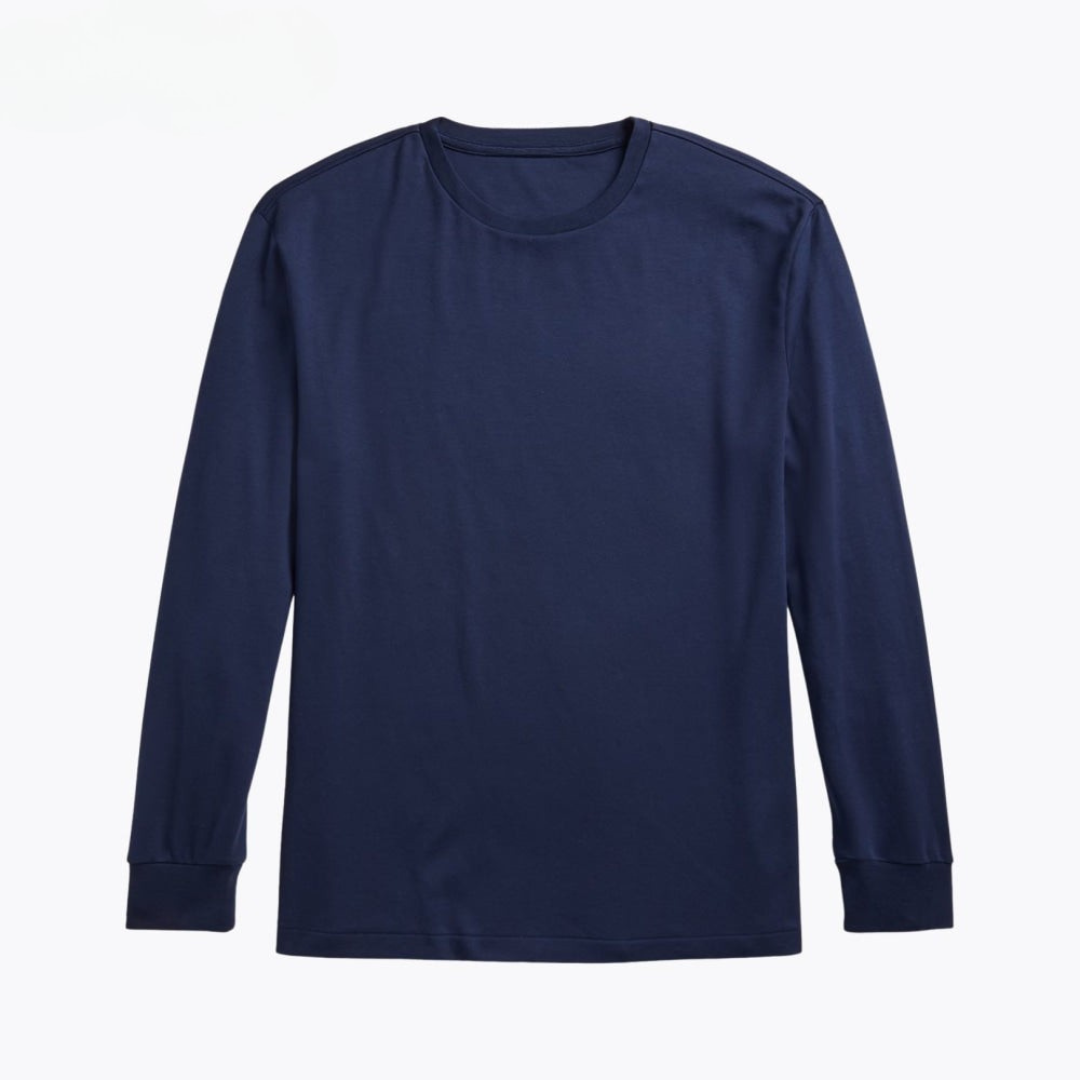 Classic Fit Soft Cotton Crewneck T-Shirt